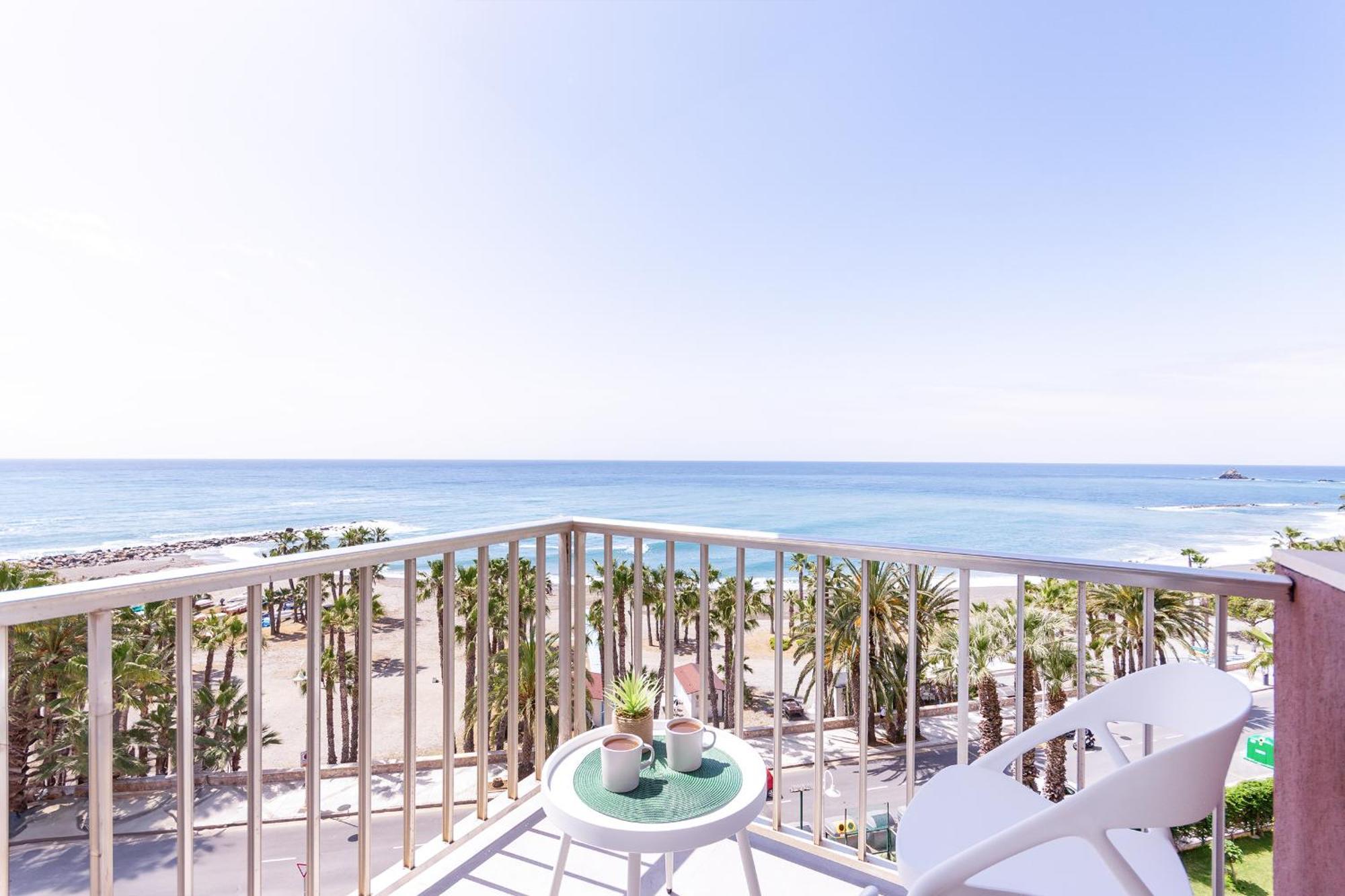 Ferienwohnung Magnificas Vistas Al Mar Almuñécar Exterior foto