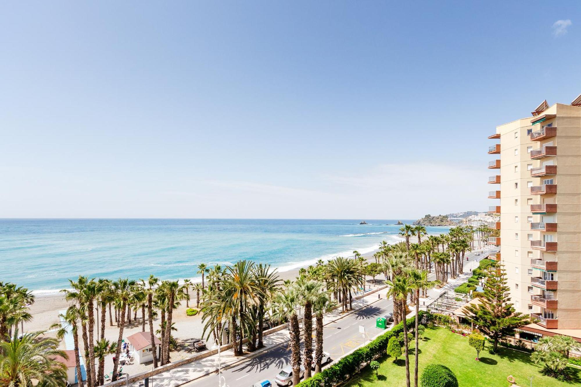 Ferienwohnung Magnificas Vistas Al Mar Almuñécar Exterior foto